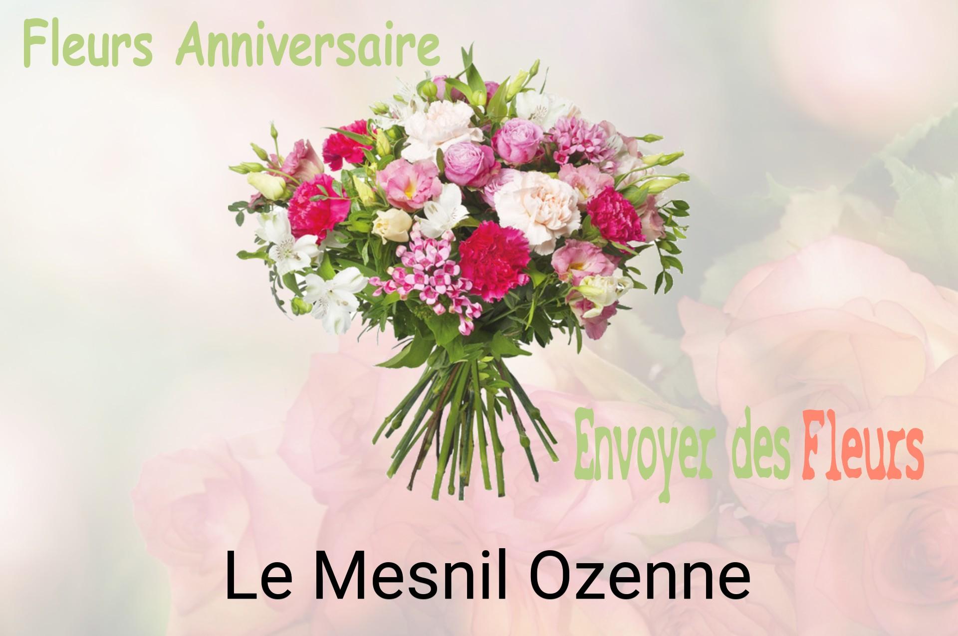 Bouquet de fleurs d’anniversaire livré à Le Mesnil-Ozenne